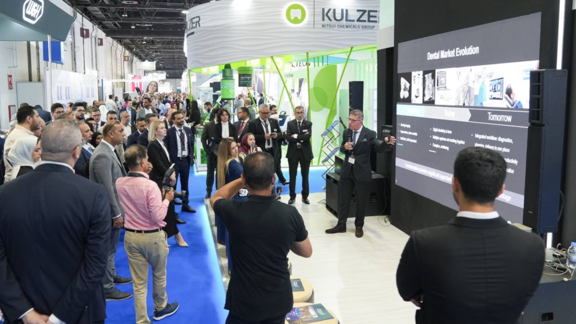 Over 4,800 brands from 3,600 companies in the oral and dental health industry are being showcased at AEEDC Dubai 2023. (Image: Government of Dubai)